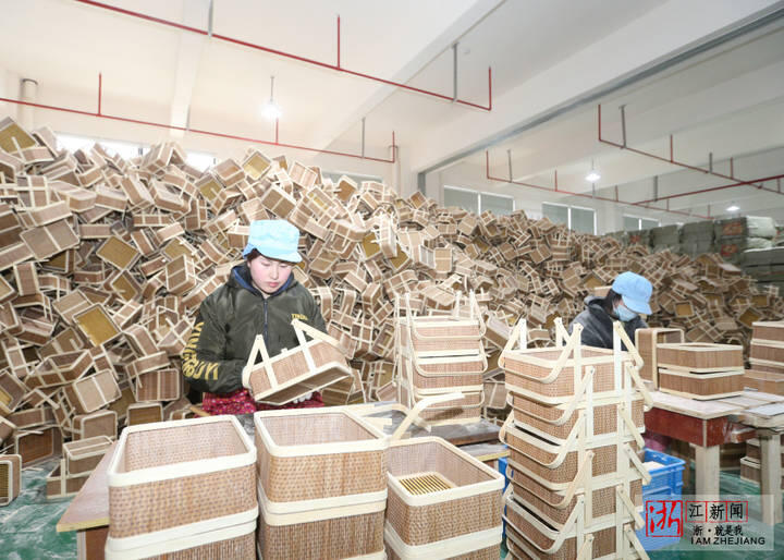 安吉 竹制品畅销海内外，竹木制品加工产业蓬勃发展